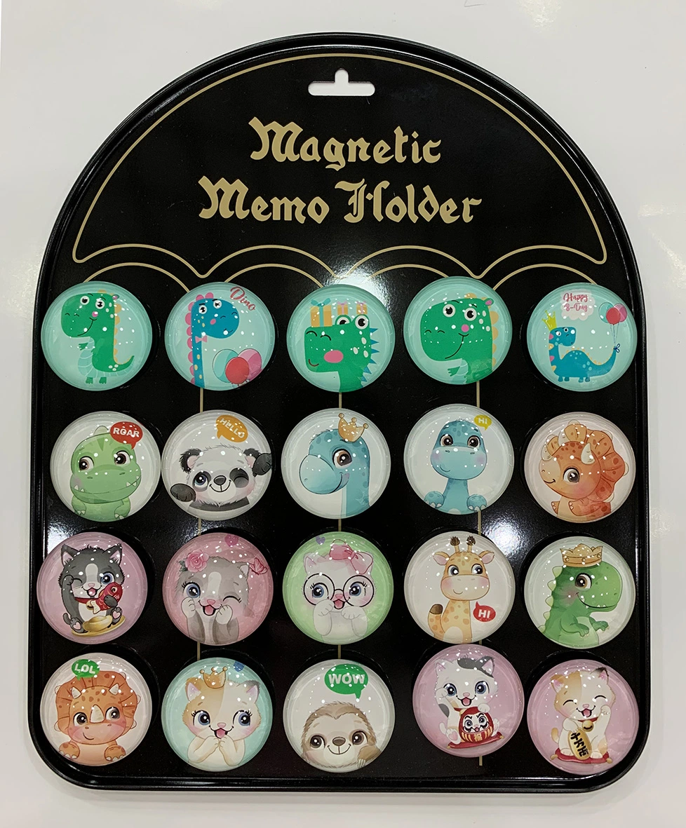 Beautiful Crystal Glass Refrigerator Magnets Kawaii Animals